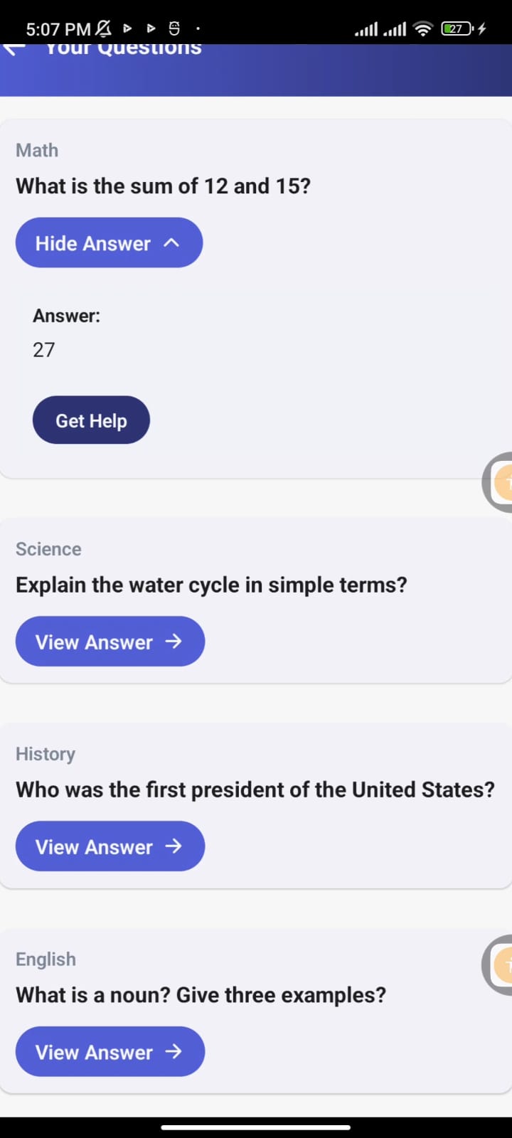 AI Homework Helper screen 10